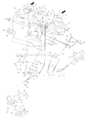 Page D Diagram and Parts List for 31AE983H401 1998 Yard Man Snow Blower